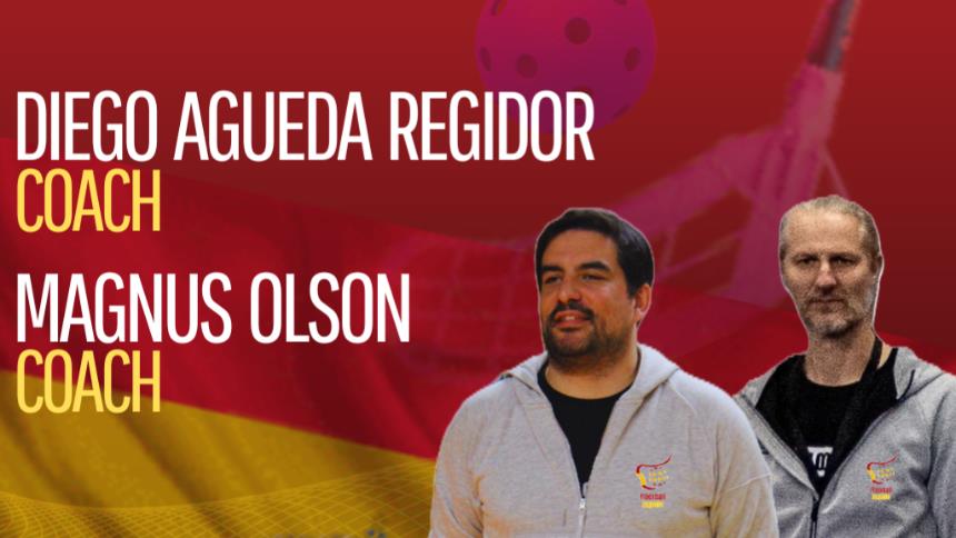 Floorball España: Cuerpo Técnico de la Selección Femenina, nuevo ciclo: Diego Agueda y Magnus Olson